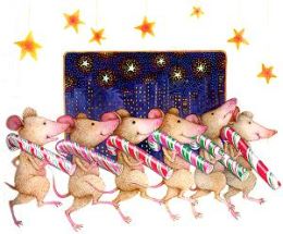 Christmas card  - Galison . US